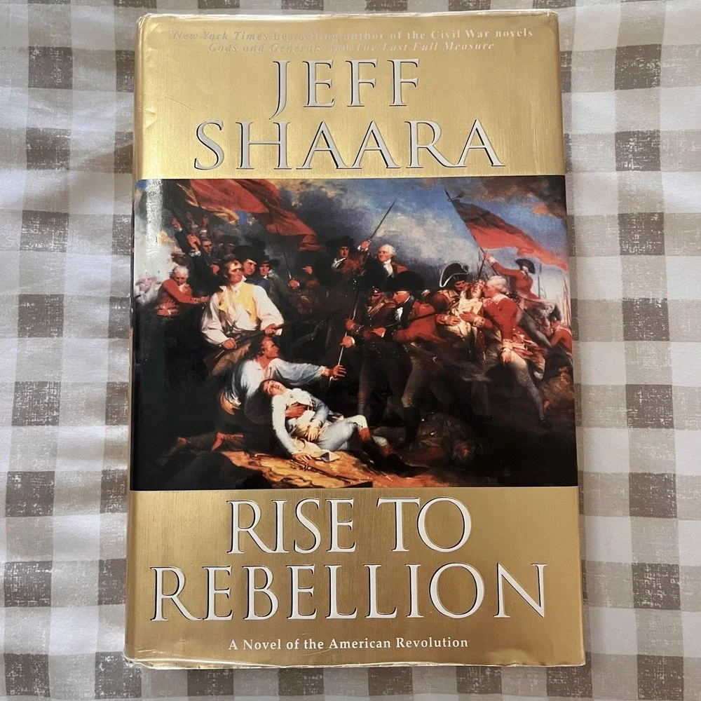 Jeff Shaara Lot of 2 Historical Fiction Hardcover Books - American Revolution